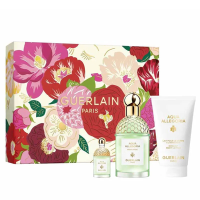 Kit Coffret Guerlain  Aqua Allegoria Rosa Verde Feminino Eau de Toilette